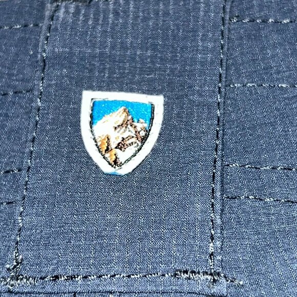 KUHL Women's HORIZN Skinny Cargo Hiking Outdoor PANTS in Navy Size: 12R - Picture 10 of 14